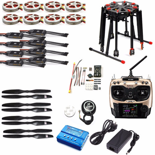 DIY GPS Drone Tarot X8 TL8X000 8-Axis Folding Frame 350KV 40A PX4 32 Bits Flight Controller Radiolink AT9S Transmitter F11270-D