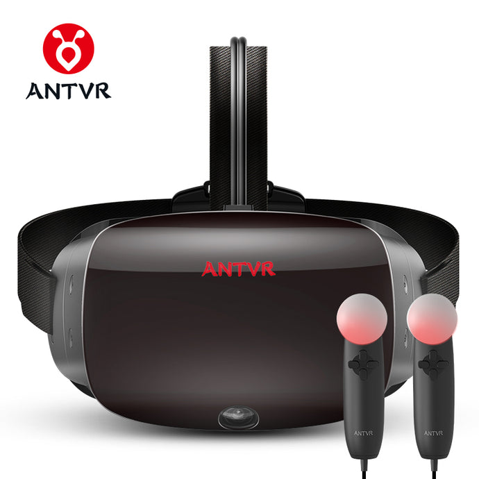 ANTVR 2017 New Virtual Reality Glasses Headset for PC Virtual pc Glasses Binocular 110 FOV 2160*1200P VR box Immersive 3D VR
