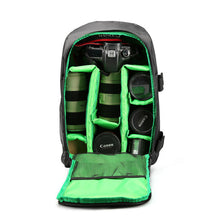 Multi-functional Waterproof Digital DSLR Photo Padded Backpack w/ Rain Cover Camera Soft Bag laptop Video Case for Photographer