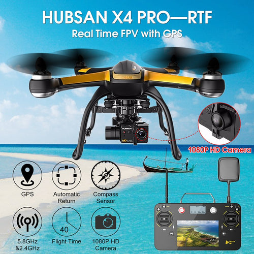 Hubsan X4 Pro H109S Standard / High Edition 5.8G FPV With 1080P HD Camera 3 Axle Gimbal GPS RC Quadcopter RTF VS Xiaomi Mi Drone
