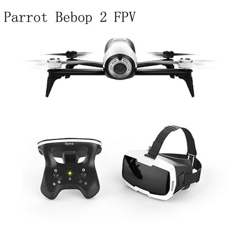 Drone Parrot Bebop 2 FPV Drones with Camera HD Professional 4K Up to 25 Minutes of Flight time, FPV goggles, Compact Quadcopter